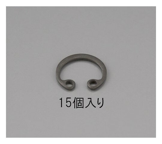 エスコ 19mm 穴用スナップリング(15個) 1pk EA949PA-119