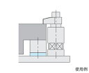 エスコ 10x50x17.0mm スペーサーワッシャー 1個 EA949RL-45(4)