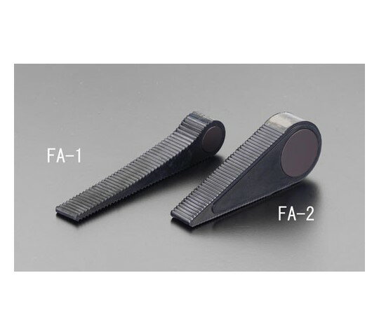 エスコ 120x45mm ドアストッパー(マグネット付・ゴム) 1個 EA951FA-2