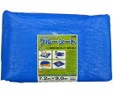 商品名:ユタカメイク #3000 ブルーシート 7.0m×8.9m 1個 BLZ-16●中・長期使用タイプ。●サイズ：7.0m×8.9m●目安の大きさ：40畳●厚み：約0.22mm●ハト目間隔：90cm●ハト目数：36●色：ブルー●材質：ポリエチレン●耐用期間：約1年（目安）●製造国：中国