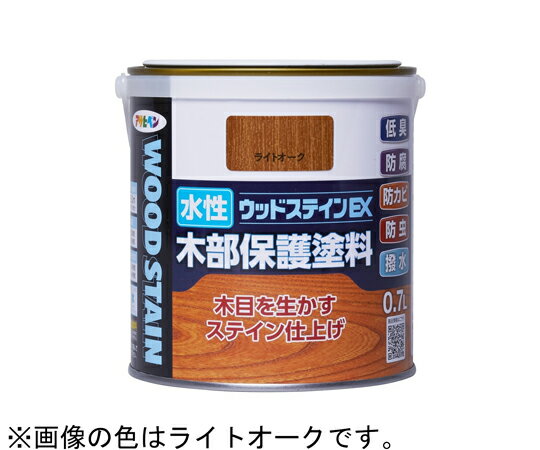アサヒペン AP水性ウッドステインEX 0.7L ライトオーク 1個