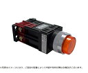 マルヤス電業 φ30トランス付突形照光押しボタンスイッチ モメンタリ金属リング 1a 橙 LED JC形 1個 A30FT20010OLEJ