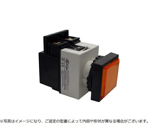 マルヤス電業 φ22全電圧式丸形パイロットライト 金属リング 青 LED 1個 A22ILA24HLE