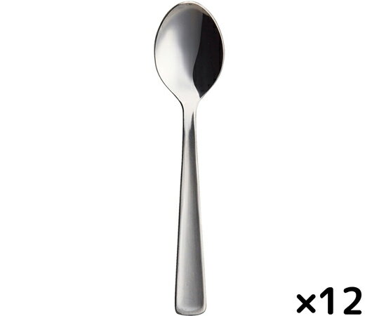 燕物産 18-0ライラック コーヒースプーン ステンレスカトラリー 12本組 1箱(12本入)