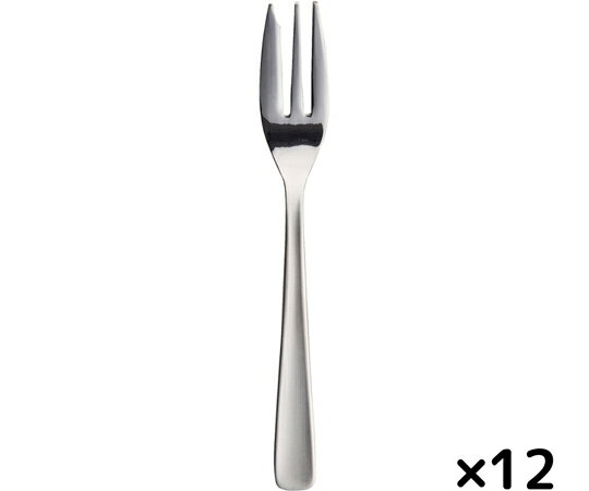 燕物産 18-0ライラック ヒメフォーク ステンレスカトラリー 12本組 1箱(12本入)