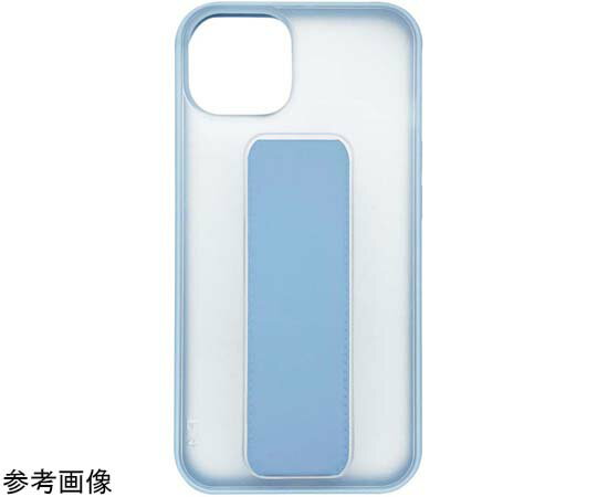 エアージェイ iPhone14ProMax用 2WAYハンドストラップ付背面ケース ブルー 1個 AC-P22PX-SS BL