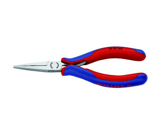 KNIPEX エレクトロニクスプライヤー 1丁 3552-145