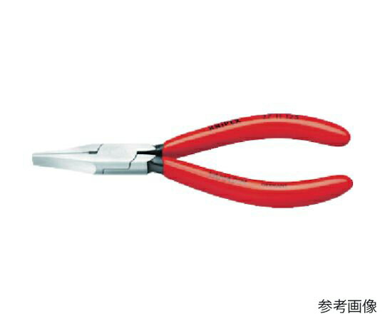 KNIPEX 精密機械用グリッププライヤー 半丸125mm 1丁 3731-125