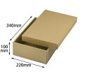 ヤマニパッケージ 贈答箱 ナチュラルBOX4号 ヒモ無 50枚 1ケース(50枚入) 16-9N