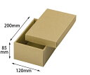 ヤマニパッケージ 贈答箱 ナチュラルBOX15号 ヒモ無 100枚 1ケース(100枚入) 16-18AN