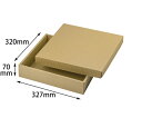 ヤマニパッケージ 贈答箱 ナチュラルBOX26号 ヒモ無 100枚 1ケース(100枚入) 16-26N
