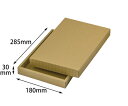 ヤマニパッケージ 贈答箱 ナチュラルBOX36号 ヒモ無 100枚 1ケース(100枚入) 16-36N