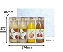 ヤマニパッケージ 贈答箱 ビンボトル 1L×4本 50枚 1ケース(50枚入) EE-21