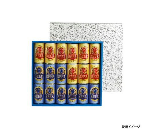 ヤマニパッケージ 贈答箱 缶ビール18本 50枚 1ケース(50枚入) K-68