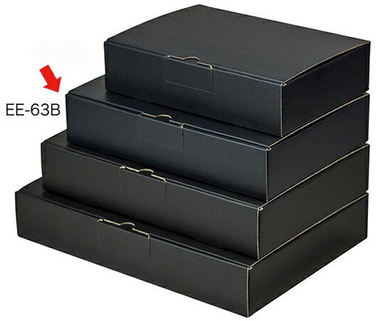 ヤマニパッケージ 宅配箱 はっ水宅配箱 6cm 黒 200枚 1ケース(200枚入) EE-63B