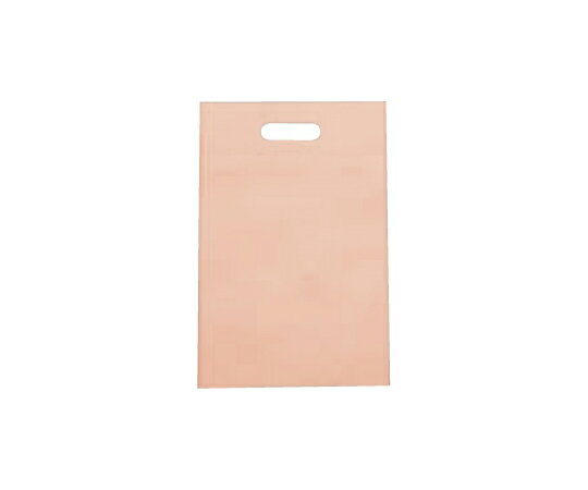 三和 不織布小判抜きバッグ 100枚入 アプリコット 1箱(100枚入) SW2843-9