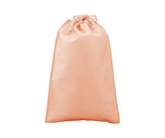 三和 不織布巾着（小） 200枚入 アプリコット 1箱(200枚入) SW1726014-9