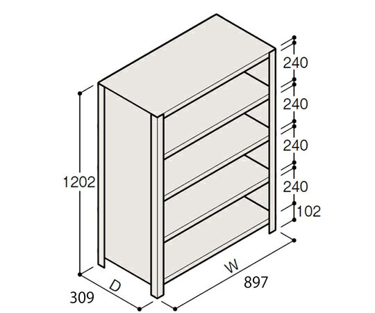 ȡITOKI ê ERR̩ķ H1200W900D300 ͭê 4 1