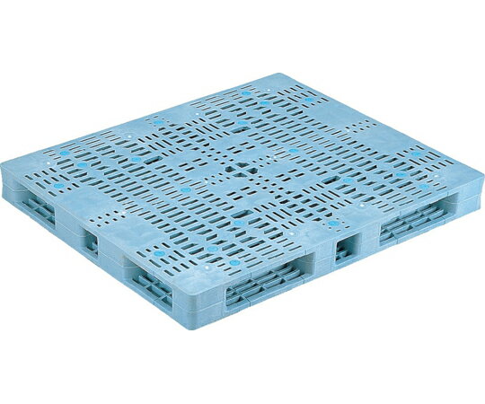サンコー（三甲） パレット R4-1113F ライトブルー 1枚 81300701BL502【大型商品の為代引不可】
