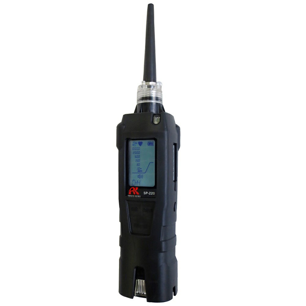 理研計器 携帯型可燃性ガス漏れ検知器SP-220タイプM(都市ガス用) 1個 SP-220