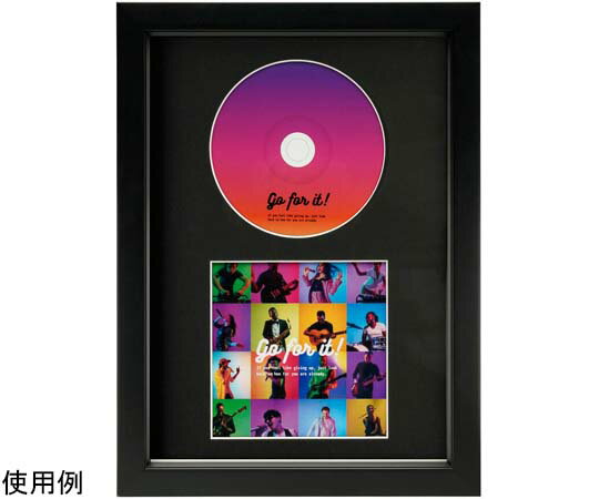 ケンコー・トキナー CDディスプレイフレーム（ディスク＆ブックレット）ブラック 1個 PS-CDB-BK