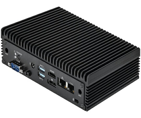 アドテック ファンレスコンパクト BOX PC Nシリーズ （Celeron/8GB/64GB/Win10IoT） 1個 ADAIFLI6305S08S4N0WB