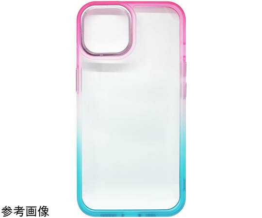 エアージェイ iPhone 6.7inch 3lensグラデーションカバーケース ストロベリー×ミント 1個 AC-P22PX-NC4