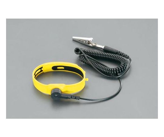 カスタム 1.8m 静電気除去リストストラップ(コード付) 1個 EA321A-3