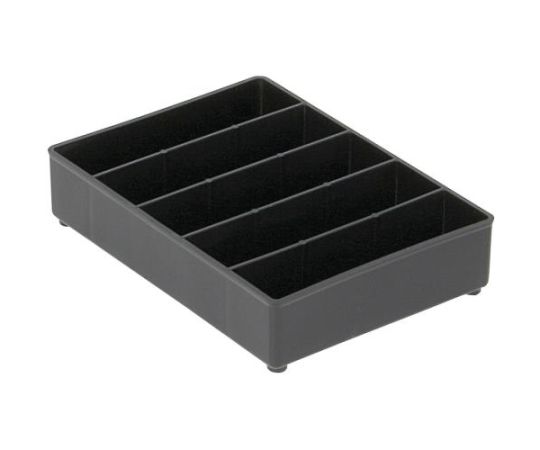 エスコ 79x109x24mm パーツケーストレー(ESD) 1個 EA506EB-105