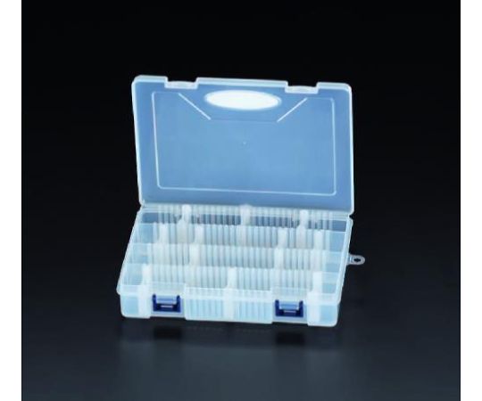 エスコ 201x149x39mm パーツケース(クリアー) 1個 EA508KD-22