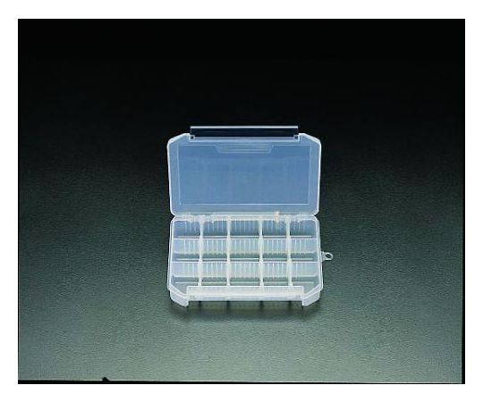 エスコ 205x145x40mm パーツケース 1個 EA508L