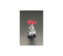 エスコ Rc 1/2" ゲートバルブ(ステンレス製) 1個 EA470DB-4