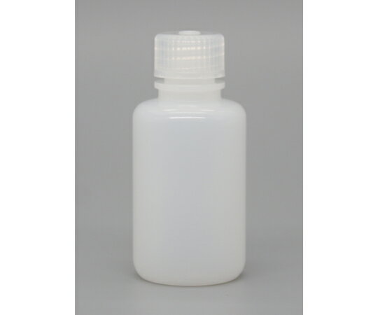 ビットストロング 細口試薬ボトル（HDPE 白色） 60mL 50本 1袋(50本入) BS-BOT-RN60-HDPEW