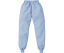 KAZEN スラックス(男女兼用) サックス LL 1着 KZN800-81 LL(4)