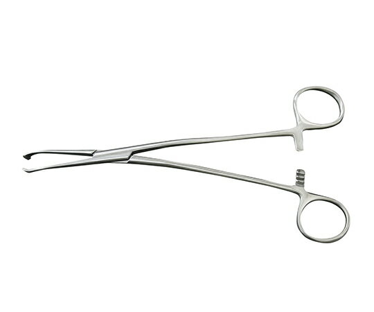 荒川製作所 痔核鉗子　曲 1個 AT-KS003