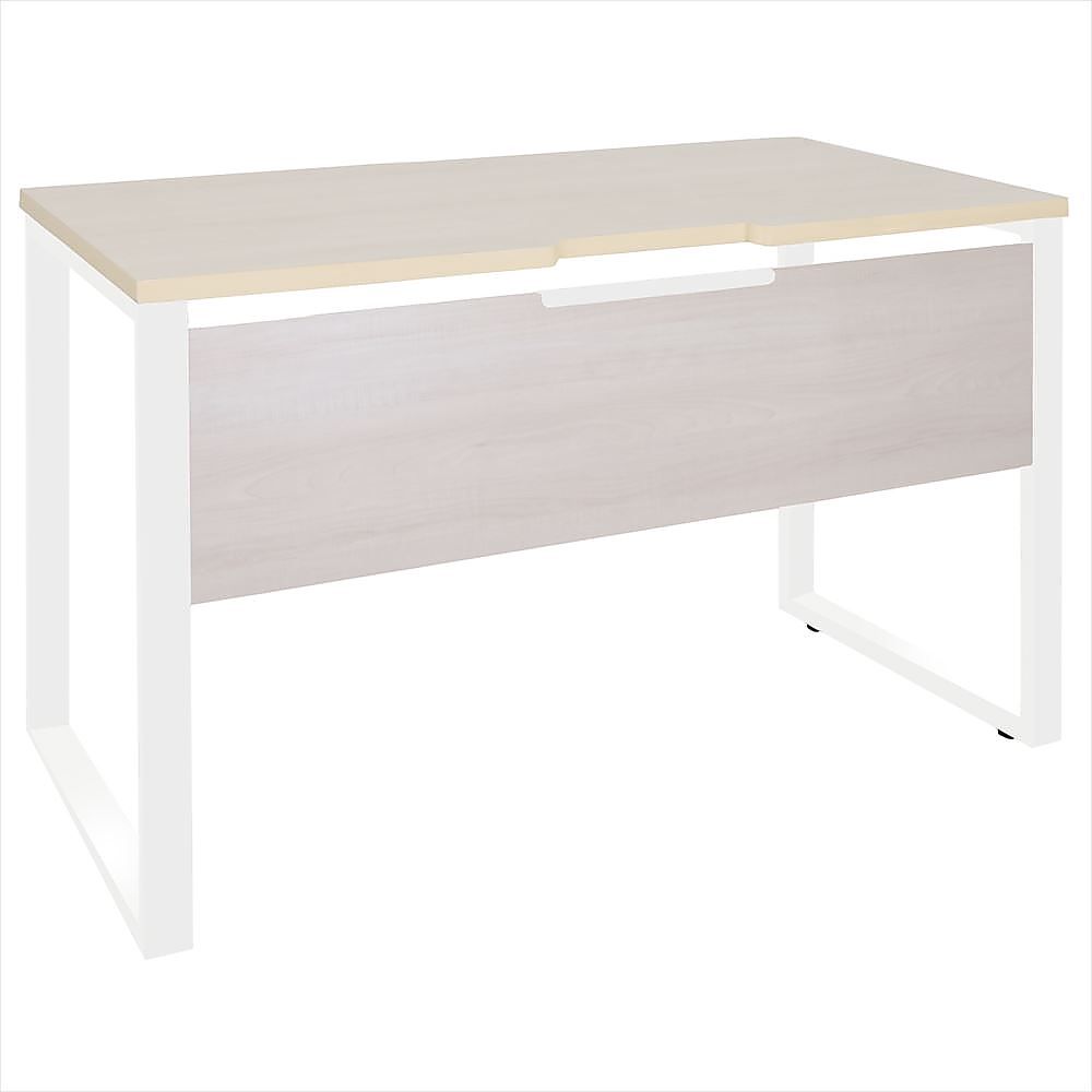 カグクロ ALetto 平机 W1200 ホワイトフレーム×ライトウッド 1台 ALT-1206-WH-LW