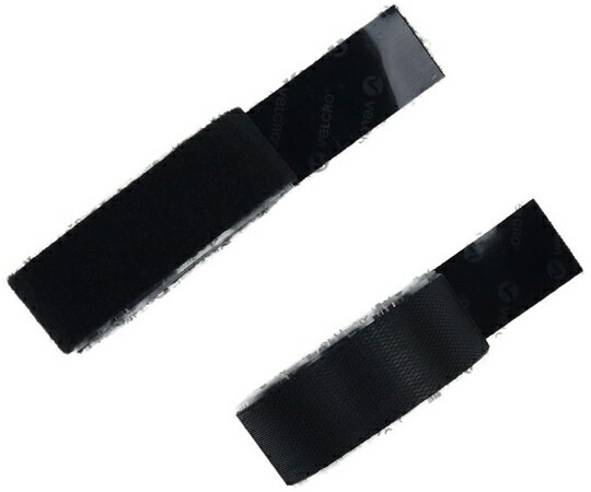 ハイロジック ベルクロ ジザイ着脱テープ 強力薄型 2.5×90cm 黒 1組 91050