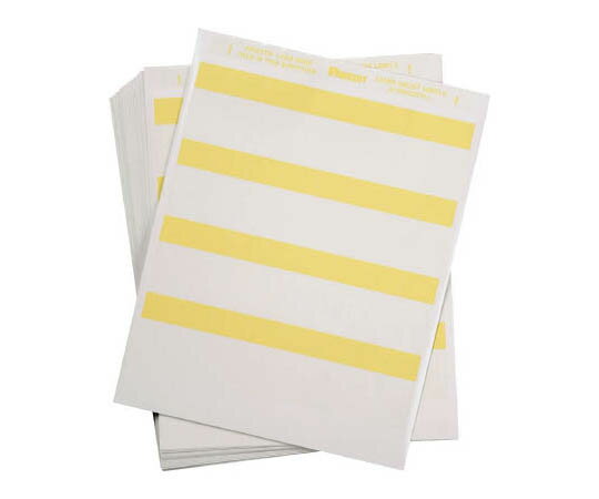 パンドウイットコーポレーション レーザープリンタ用セルフラミネートラベル 黄 1箱（1000枚入） S100X..