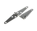 RS Pro 丁番 ストラップ ステンレス 穴サイズ:6mm 1袋(2個入) 434-9618