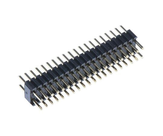 RS　Pro ピンヘッダ 40極 1.27mm 2列 ストレート 1袋（5個入） 251-4359