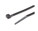 RS Pro 結束バンド 203mm x 4.6 mm 黒 ナイロン 66 1袋(100個入) 811-1498