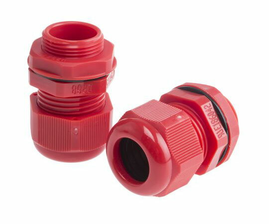 RS　Pro ケーブルグランド, 径：M25, 材質：ナイロン 66, ロックナット付き 1袋（10個入） 822-9798