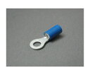 ニチフ端子工業 絶縁丸形端子 100個入 TMDV 2-4 *BLU*(4)