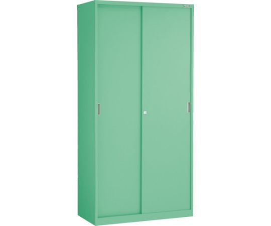 トラスコ中山 MU型保管庫　スチール引違　900X450XH1830ベース付 MUS-18B