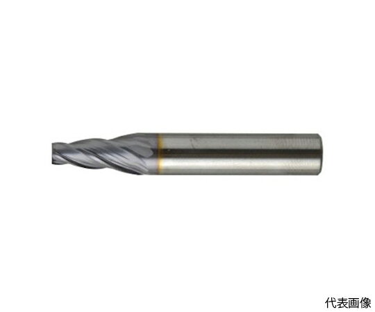ユニオンツール 超硬エンドミル　テーパ　φ6×片角　5° CCTE406010