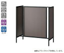 ストア・エキスプレス UR 中央両面タイプ ホワイト W120cm ダークブラウンパネル付き 61-751-34-4