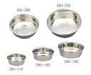 アイリスオーヤマ ステンレス製食器(小型犬用) 142φ×46mm SSU-130(4)