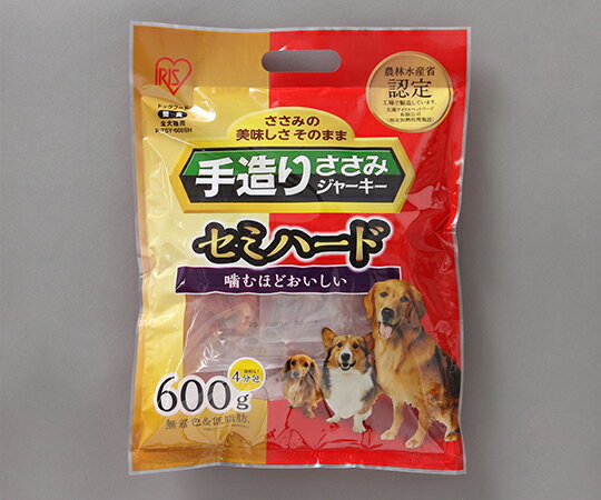 アイリスオーヤマ 手造りささみジャーキーセミハード P-TSY-600SH(600G)