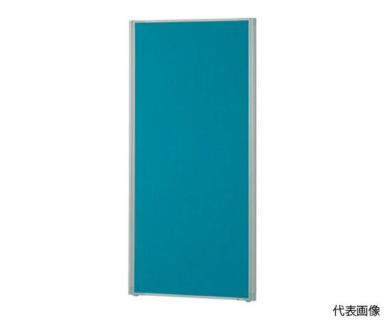 トラスコ中山 ローパーティション　全面布張り　W600XH1465　ブルー TLP-1506A-B