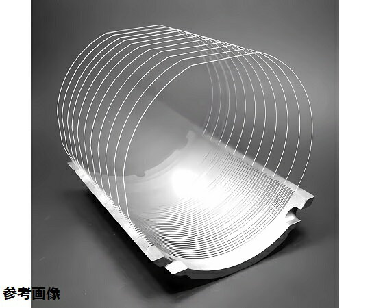 アズワン 8インチ石英ウェハ（溶融石英） Notch有 1000μm 両面ポリッシュ研究用 10枚入